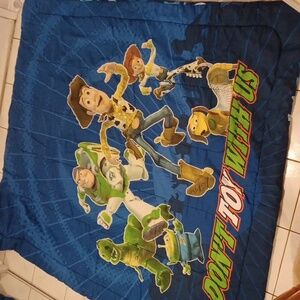 4/$80 Toy Story Blue Comforter - Twin Size